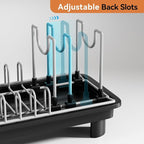 Small Dish Drying Rack, Compact Dish Drainer - Image 2