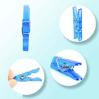 Aylifu 200pcs Transparent Plastic Clothespins Mini Multi-Functional Clips Peg - Image 4