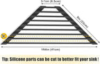 Tomorotec Small Triangle Roll-Up Dish Drying Rack - Image 5