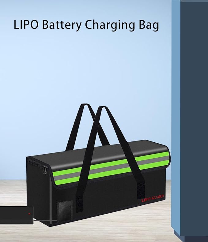 Lipo Battery Safe Bag Large Capatity Fireproof Bag - Image 3