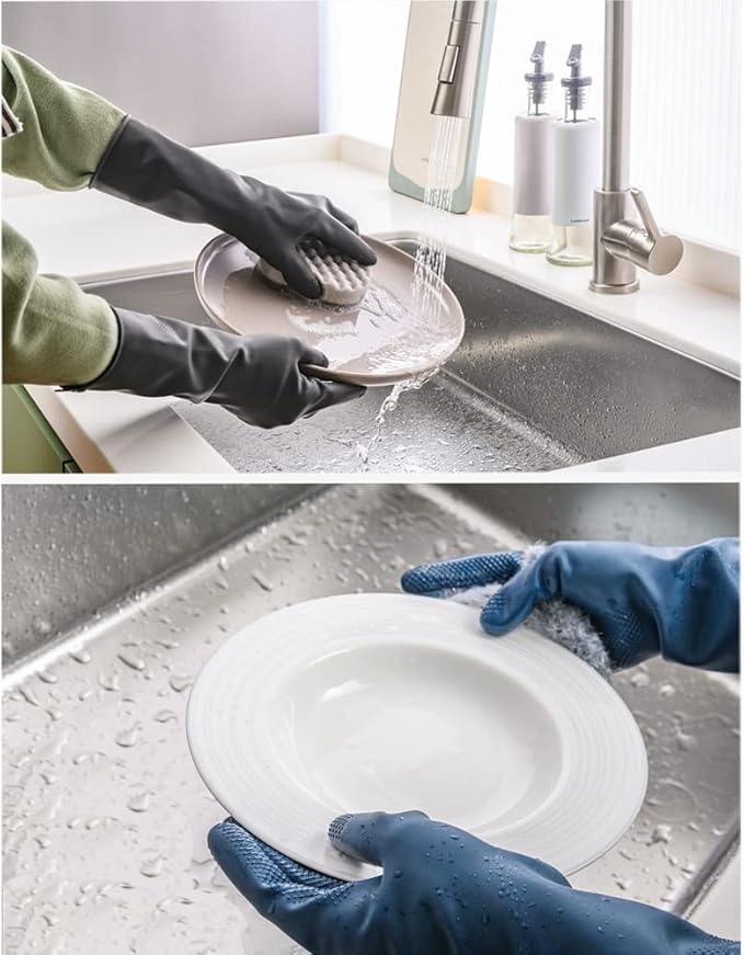 HOMSSEM Dishwashing Gloves - Image 7