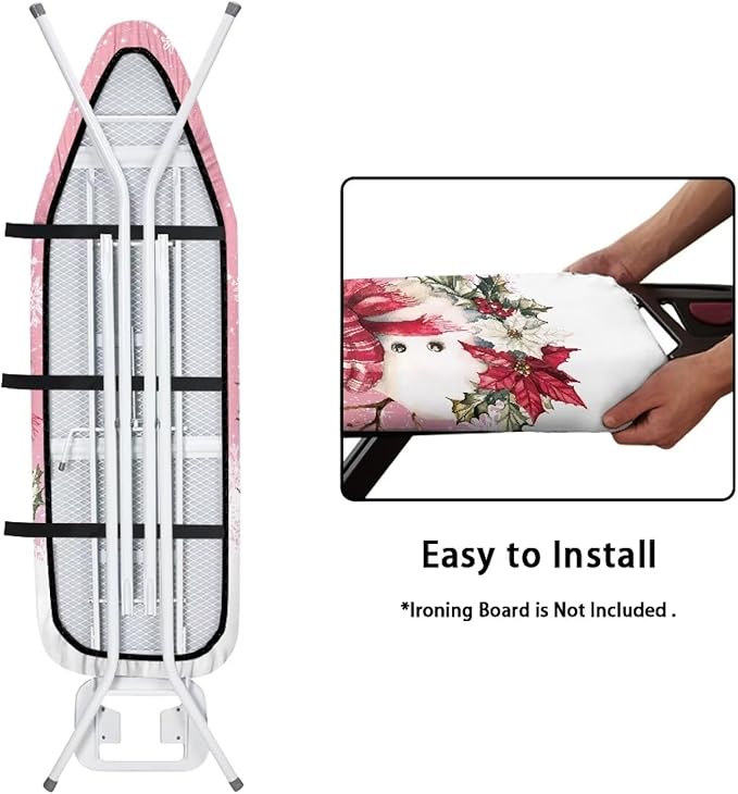 Sprowallow Snowman Print Christmas Ironing Board Cover Standard Size Scorch - Image 4