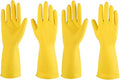 Rubber gloves dishwashing 2 or 4 Pairs by IUCGE