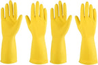 Rubber gloves dishwashing 2 or 4 Pairs by IUCGE