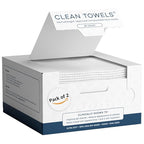 Clean Skin Club Clean Towels®, 100% USDA Biobased Face Towel, Disposable Face by CLEANSKINCLUB