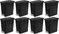 Sterilite 2.7 Gallon Rectangular Step On Kitchen Trash Bin Plastic Indoor by Sterilite