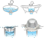 LEKEYE Shower Drain Hair Catcher/Shower Drain Cover/Drain Protector - Image 6