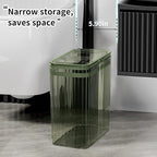 Transparent Trash Can, Bathroom Trash Cans - Image 6
