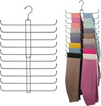 ZEDODIER Legging Organizer for Closet, 2 Pack Rotatable Yoga Pants Hanger for by ZEDODIER