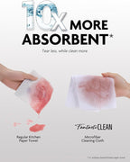 Fantasticlean Microfiber Cleaning Cloth Roll -675 Pack, Tear Away Microfiber - Image 3