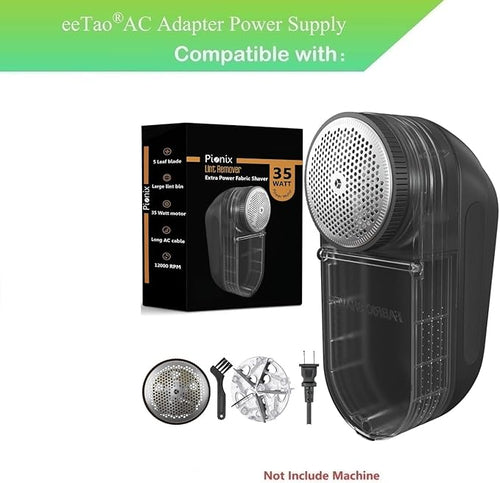 18V Adapter for Pionix FD98-2 Extra Power Fabric Shaver - 35W Electric Lint - Image 2