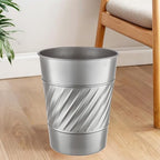Monarch Abode Metal Bathroom Trash Can – Waste Basket - Image 4