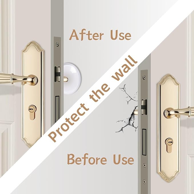 Silicone Door Stoppers for Wall, Door Pads to Prevent slamming - Image 3