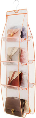 AARAINBOW 1 Pack Hanging Handbag Purse Organizer, 8 Pockets Purse Bag Organizer by AARAINBOW