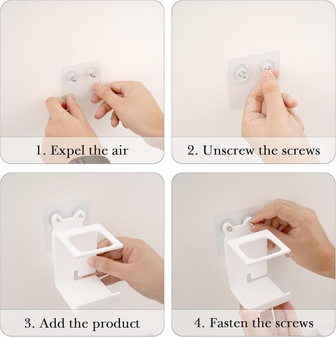 Electric Toothbrush Holder Wall Mounted, Electric Toothbrush Cord Organizer - Image 3