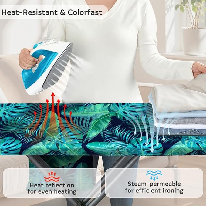 FIOBEE Ironing Board Cover and Pad Extra Thick Iron Board Pad - Image 2