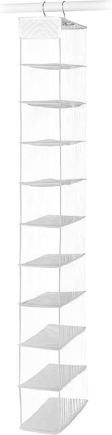 Whitmor 10 Section Hanging Shoe Shelf - Image 4