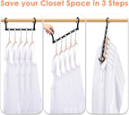 Magic Clothes Hangers Space Saving, Premium Closet Organizers and Storage - Image 4
