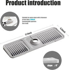 STARGAZ Silicone Faucet Mat for Kitchen Sink, Faucet Draining Mat, Sink Back - Image 2