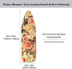 ZDCUSTOM Flower Butterfly Tabletop Ironing Board Cover Standard Ironing Board - Image 5