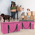 ClearSpace Heavy Duty Moving Bags or Storage Bags – Pink Storage Bins - Image 2