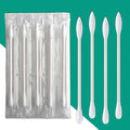 200 Pack Cotton Swab Individually Wrapped, Individually Wrapped Double Tipped by HQSLsund