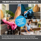 Microfiber Wholesale Premium TV Screen Cleaning Cloth Gray | 14”x14” | 3pk | - Image 7