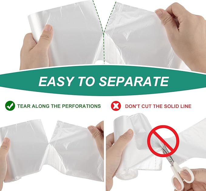Magesh 4 Gallon Trash Bag Strong, Leakage-Free, Small Garbage Bags Unscented - Image 3