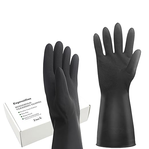 Thick Rubber Cleaning Gloves - Image 7