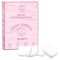 Disposable Face Towel 20 Count Compressed Towel Tablets 12×9 Inch Washcloths by FCaeon