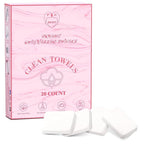 Disposable Face Towel 20 Count Compressed Towel Tablets 12×9 Inch Washcloths by FCaeon