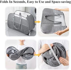 95L Collapsible Laundry Basket, Foldable Pop-Up Hamper - Image 6