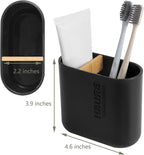 Toothbrush Holders Bamboo Electric Toothbrush Holder Bathroom Storage Organizer - Image 7
