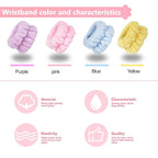 8pcs Wrist Bands for Washing Face, Absorbent Face Washing Wristbands, - Image 2