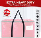 CONGREGATE 8-Pack Heavy Duty Red Moving Bags - Image 4