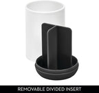 iDesign Toothbrush Holder with 3 Divided Sections - Image 3