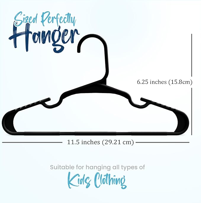 Utopia Home Kids Hangers 100 Pack - Image 2