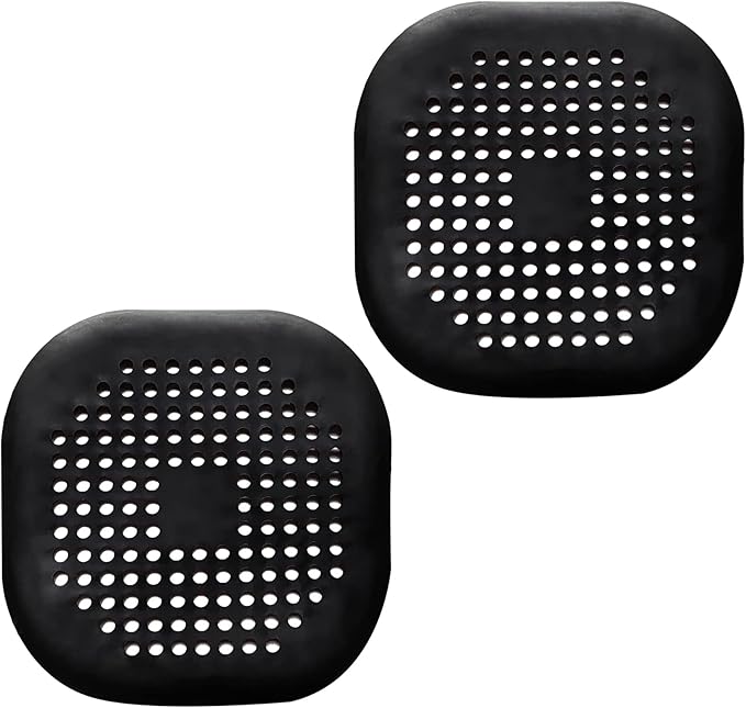 2 Pieces Shower Drain Hair Catcher Bathtub Stopper Home Drain Protectors Drain by Philbinden