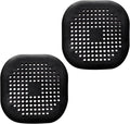 2 Pieces Shower Drain Hair Catcher Bathtub Stopper Home Drain Protectors Drain by Philbinden