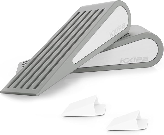 2 Pack Rubber Door Stopper Wedge by doorstop
