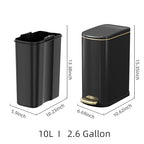 2.6 Gallon Slim Bathroom Trash Can - Image 5