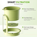 Hanging Food Waste Catcher for Sink, Sink Strainer Basket - Image 4