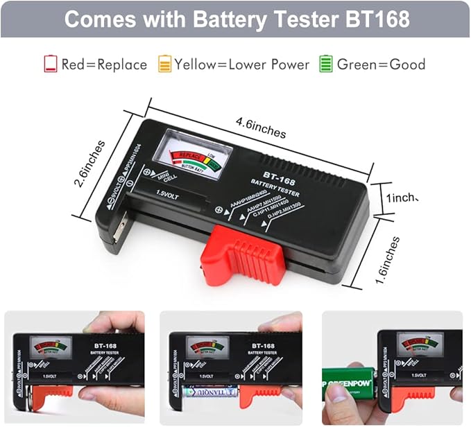 Battery Organizer Holder Storage Case - Image 5