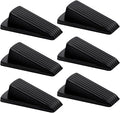 Door Stop, Door Stopper, Door Wedge, 6 Pack Rubber Door Stopper, Rubber Door by Lesunsul