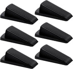 Door Stop, Door Stopper, Door Wedge, 6 Pack Rubber Door Stopper, Rubber Door by Lesunsul