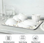Cute Mushroom Wild Plant Dish Drying Mat - Image 7
