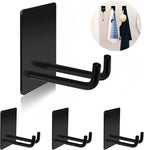 Adhesive Hooks, Stick on Stainless Steel Towel Robe Razor Wall Hooks by AdhesiveHooks