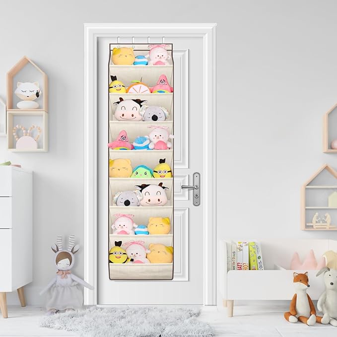 SLEEPING LAMB Over The Door Shoe Organizer - Image 7