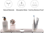 23.6inch x 4inch Kitchen Sink Faucet Mat, Water Absorbing Stone Faucet Splash - Image 5