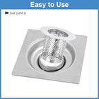 uxcell 3 Pack Shower Drain Strainer, Fit Hole Size from 1.57" to 2.56" - Image 5